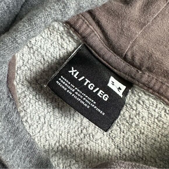 Under Armour Size XL Hooded Gray Men's Sweatshirt - Picture 4 of 4